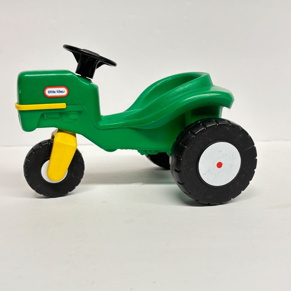 Vintage Little Tikes Green Tractor Farm